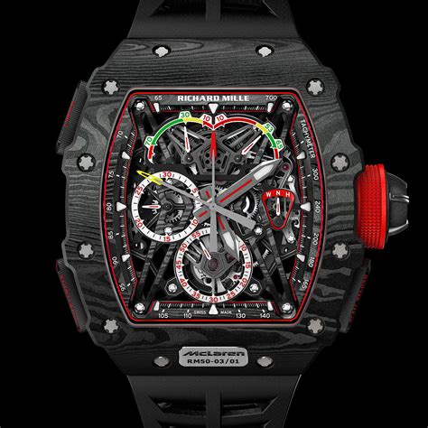 richard mille mclaren rm50-03/01 white|Richard Mille McLaren.